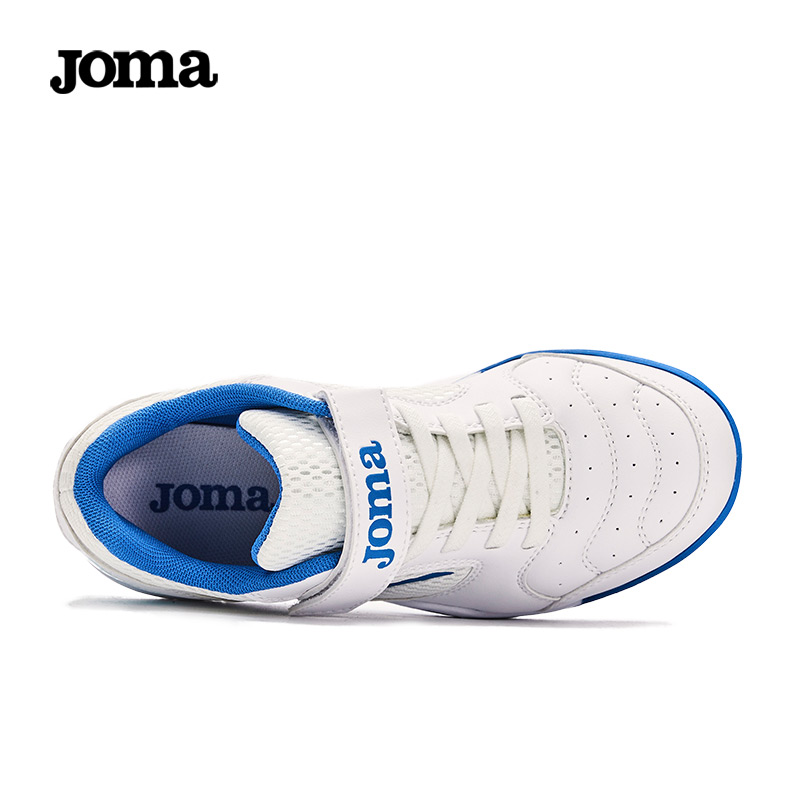 Joma儿童足球鞋夏季透气男女童魔术贴多色碎钉球鞋小学生专业训练 - 图0