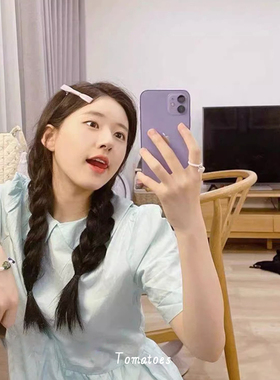 「全店买三赠一」赵露思同款手链韩国彩色琉璃花朵串珠子珍珠手链