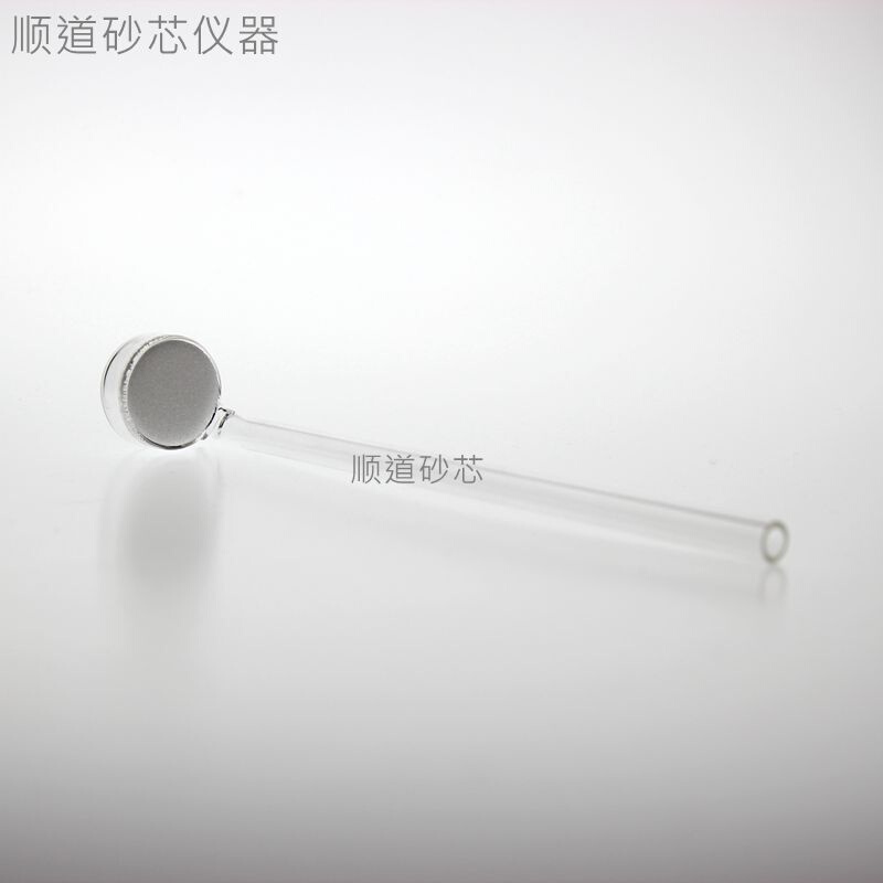 气体洗涤器直形弯形气体分散器砂芯洗涤器G2砂芯曝气棒玻璃导气管-图2