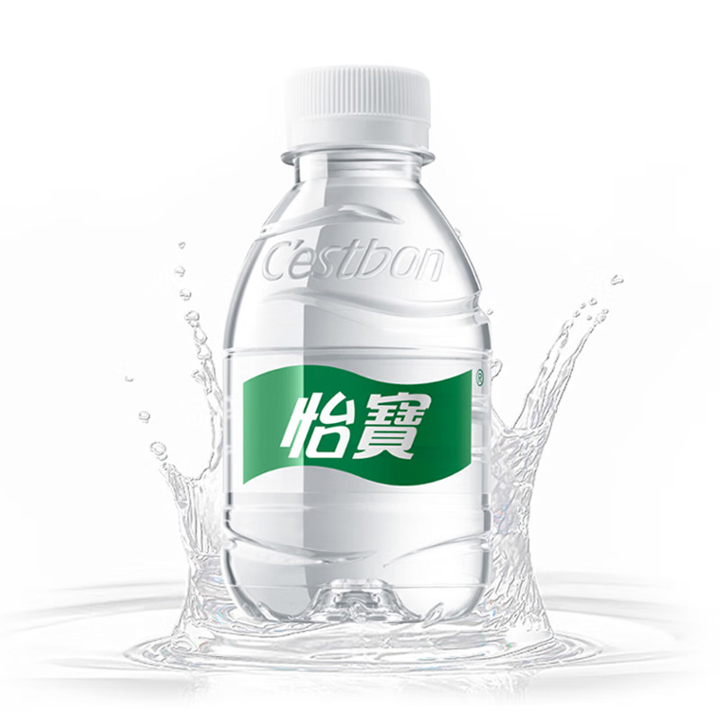 怡宝迷你瓶饮用水210ml*24瓶办公便携装口袋水整箱小瓶饮用纯净水,淘宝优惠券,粉丝福利购,淘宝优惠卷