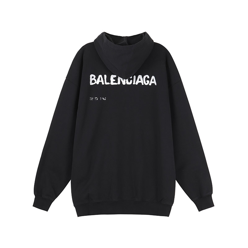 Balenciaga巴黎世家  女士宽松肥大版卫衣 578135 TOVO6 - 图0