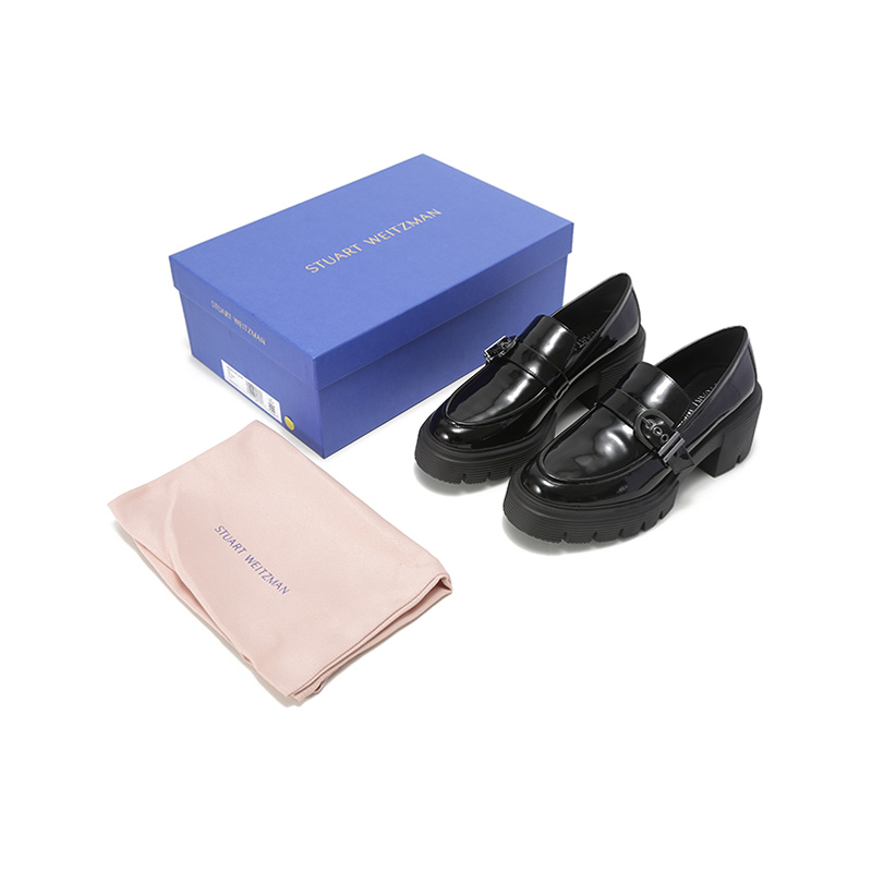 Stuart Weitzman 女士厚底乐福鞋MAVERICK SOHO LOAFER - 图3