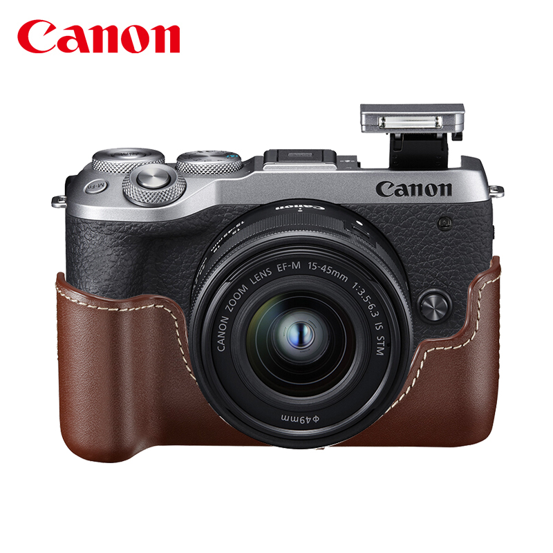 Canon/佳能原装EOS M6保护壳佳能EH30-CJ保护套eosm6微单相机彩壳m6一代相机包防护壳M6微单包原厂配件相机包-图1