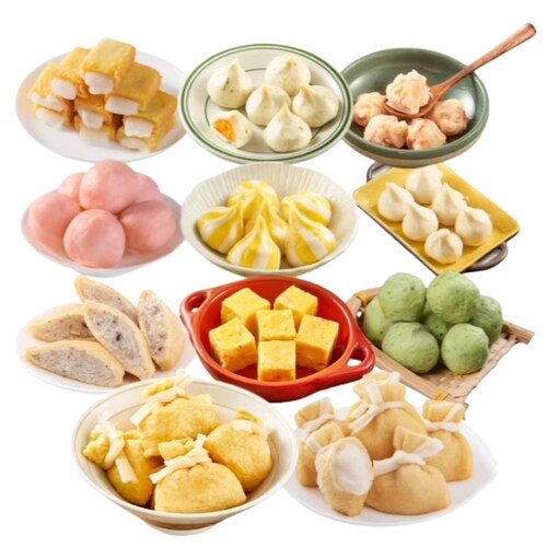 永圆鱼籽福袋年糕鱼丸子火锅食材小众关东煮麻辣烫711便利店同款 - 图1