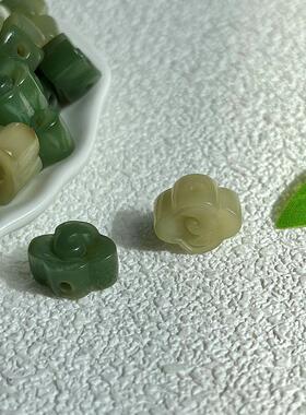 菩提根雕刻如意祥云diy饰品配件