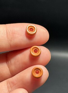 橄榄核双面凹隔片文玩车轮隔片