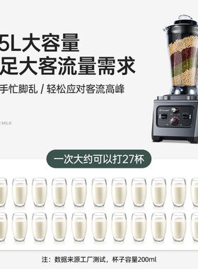 象好大容量豆浆机商用早餐店用现
