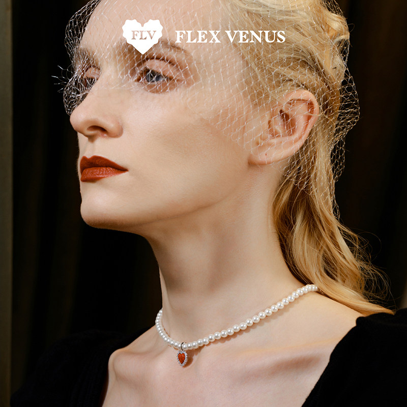 【明星同款】FLV心动轨迹项链轻奢小众设计高级感时尚锁骨链礼物