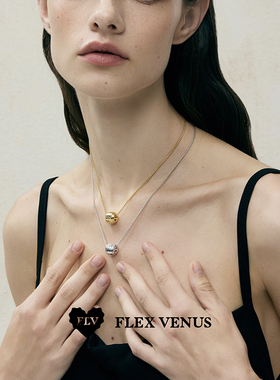 Mike同款FLV愉跃项链简约男女款