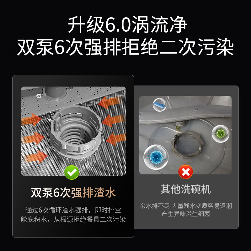 Japanese Sichuan integrated sink dishwasher 14 sets layered