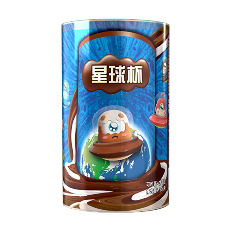 【包邮】星球杯巧克力杯夹心饼干甜甜乐300g/桶儿童零食大礼包 - 图3