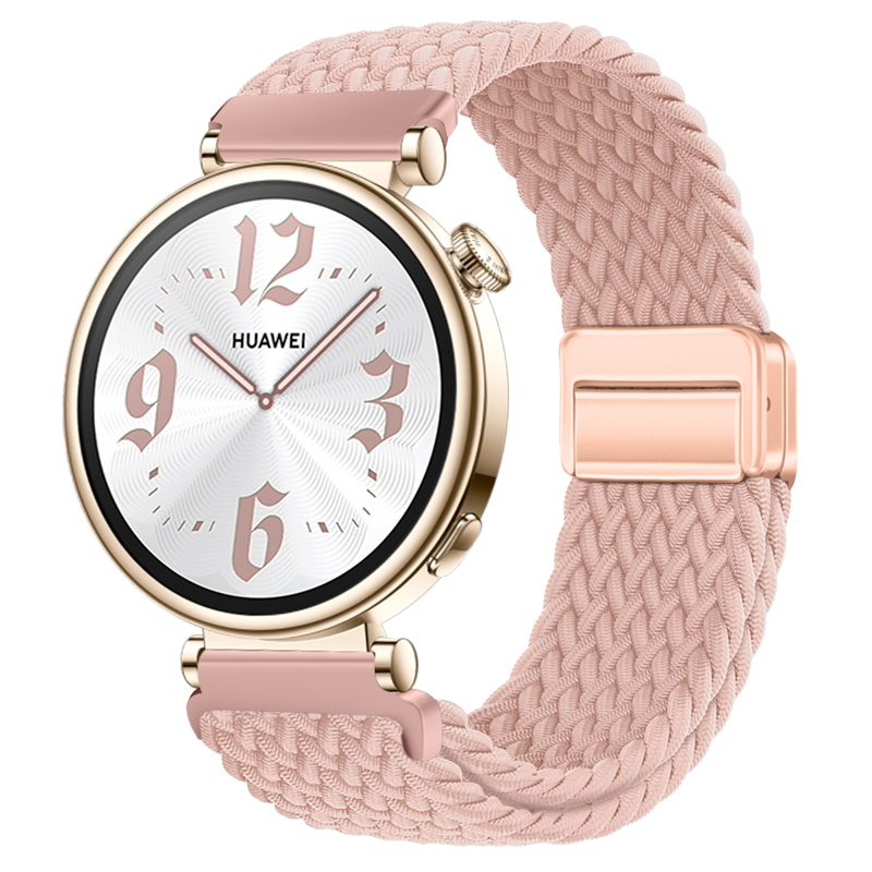 适用小米手表watchs1pro手表带s4编织磁吸s2/S3手腕带S2智能color2运动尼龙编织18MM新款男女生通用41mm休闲 - 图3