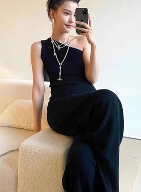 猪鼻子项链OT扣小众设计感项链