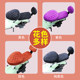 Velvet and thickened electric car seat cover is warm, soft and comfortable