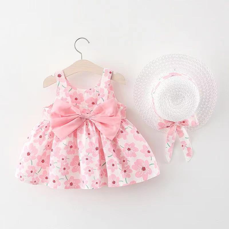 Baby Girls For Kids Girl summer beach Dress Children Clothes-图1