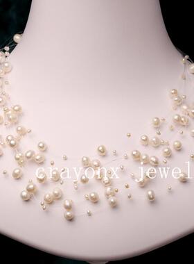 CX满天星淡水珍珠项链