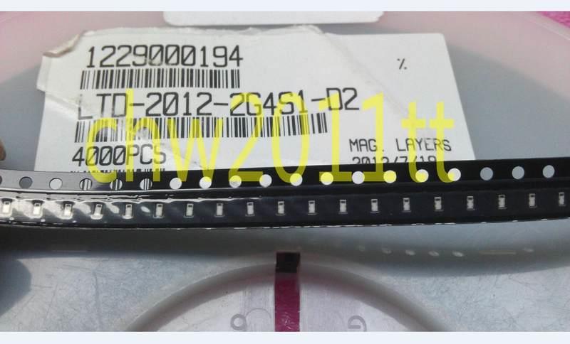 LTD-2012-2G4S1-D2 MAG 0805 2.4G贴片Diplexer双工器2.4GHz-图1