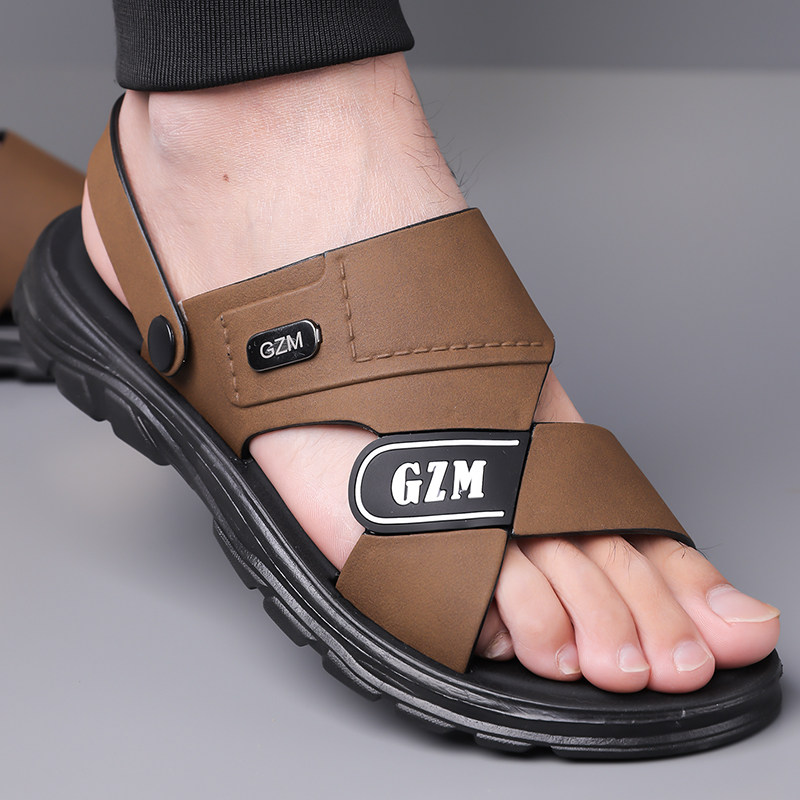 凉鞋男夏季2025新款透气潮流户外沙滩鞋开车运动休闲软底防滑凉鞋,淘宝优惠券,粉丝福利购,淘宝优惠卷