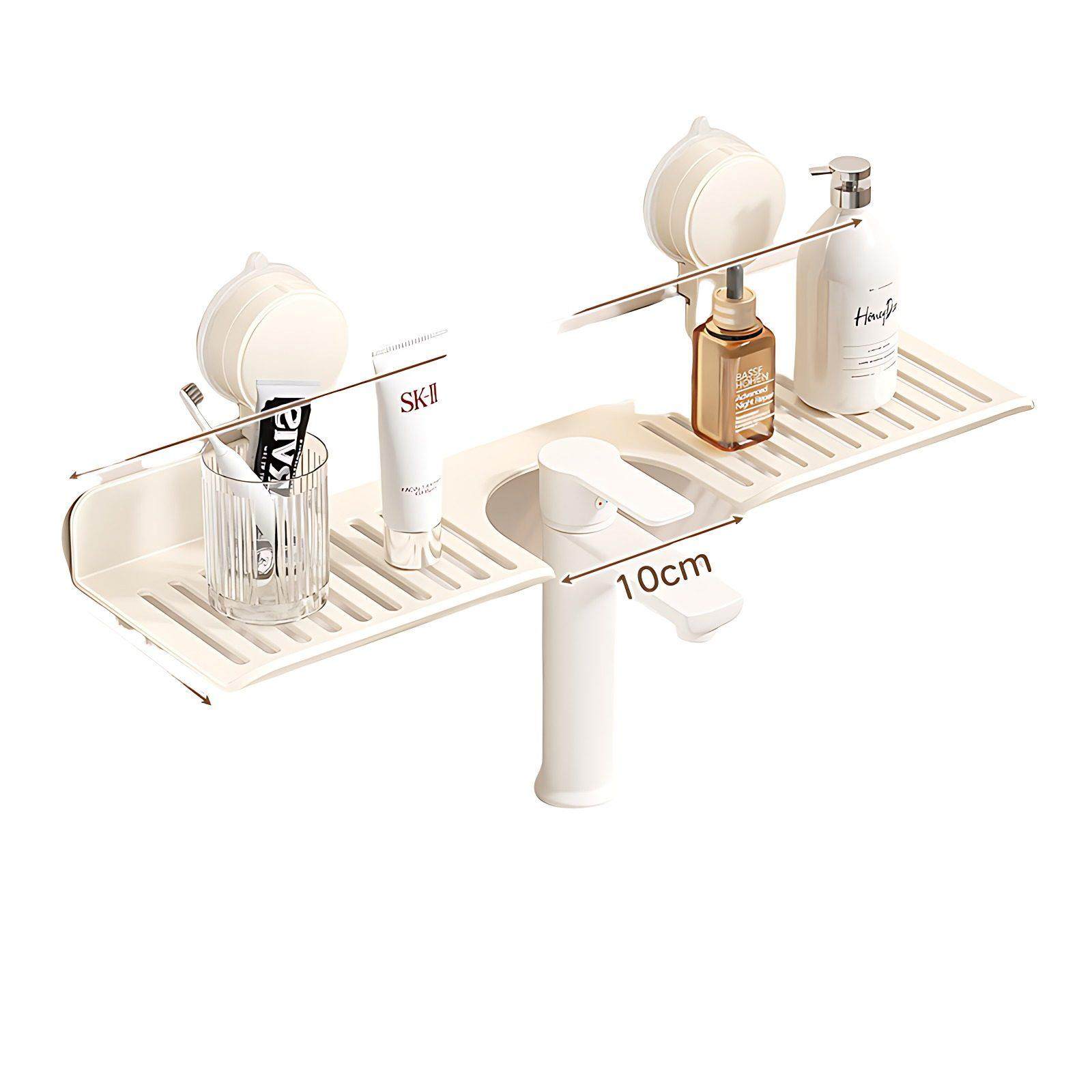 吸盘卫生间洗漱台置物架厕所洗手台盆壁挂免打孔浴室收纳脸盆架,淘宝优惠券,粉丝福利购,淘宝优惠卷