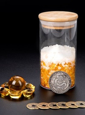 西北角五帝钱床头朝西摆件摆件