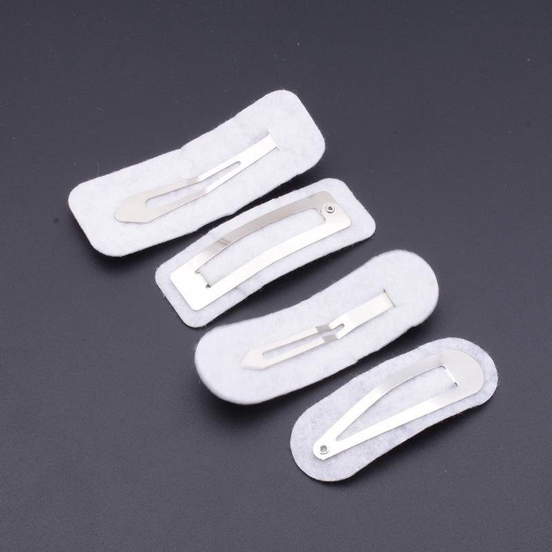 黑白不织布垫片水滴夹diy材料发卡发夹夹子椭圆彩色无纺布手工水,淘宝优惠券,粉丝福利购,淘宝优惠卷