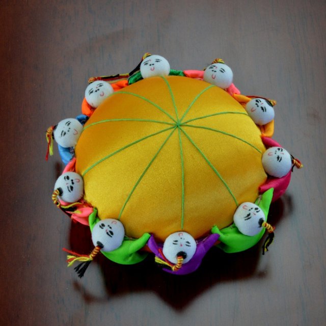 Chinese retro household products ornament pin bag