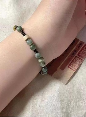 问天手饰菩提根项链敦煌原创国风女士复古兰亭序流苏手持琉璃