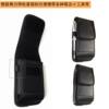 Canvas mobile phone bag men's mobile phone bag wearing belt mobile phone case horizontal and vertical wear-resistant sports waist hanging construction site work waist bag