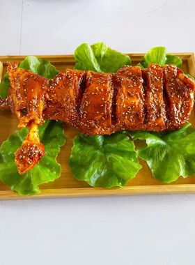 仿真烤羊排烤羊腿烤羊蹄烤羊肉串假样模型食品烤箱集成灶道具展示