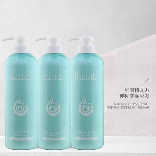 高爵水润滋柔洗发水清爽净屑ButifelL营养护发素女套装发廊正品 - 图1