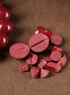 官方旗舰店正品原矿天然朱砂手链男女转运珠本命年属蛇年手串护身