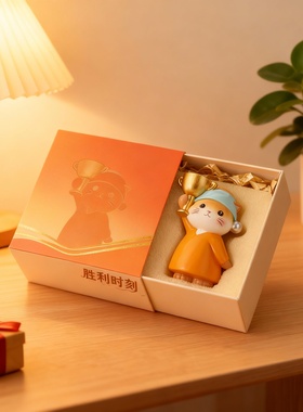 可爱小猫树脂钥匙扣挂件