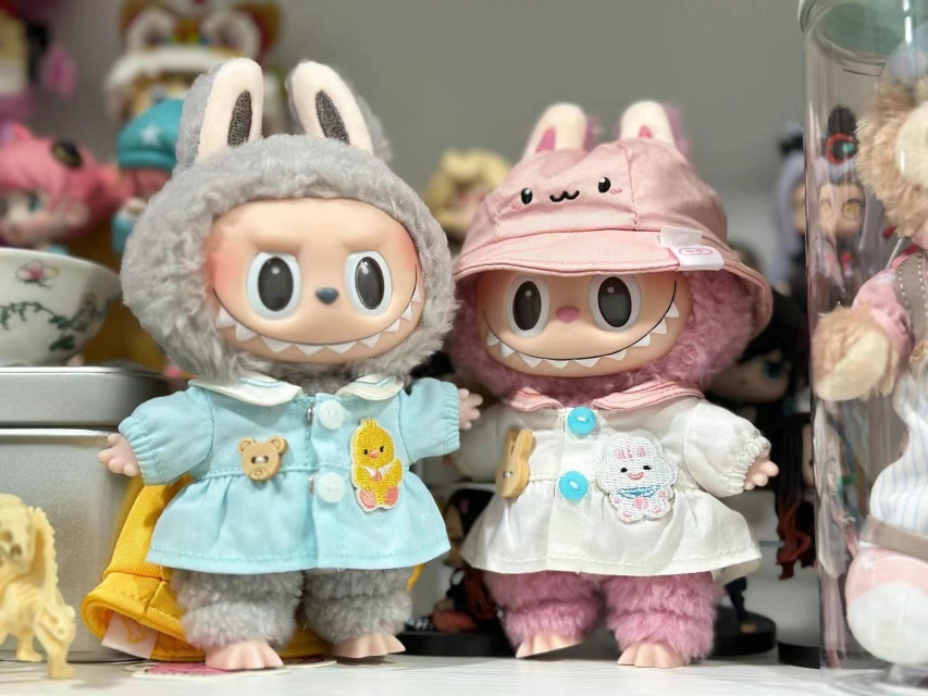 包邮10cm娃衣十厘米棉花娃娃无属性春日幼稚园套装可爱玩偶衣服 - 图0