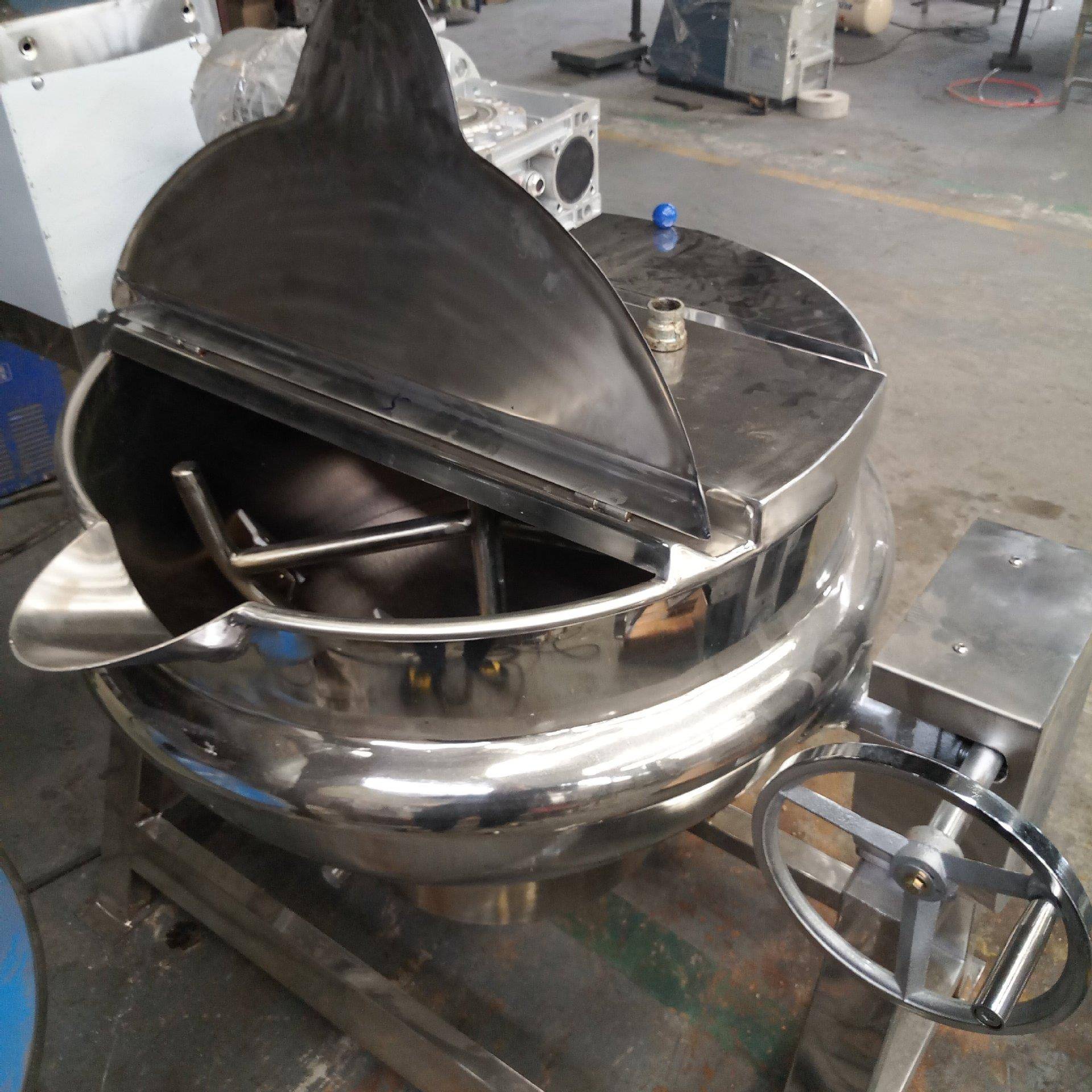 全自动中药膏熬制锅可倾式搅拌夹层卤煮锅 膏药熬制锅 免费试机 - 图0