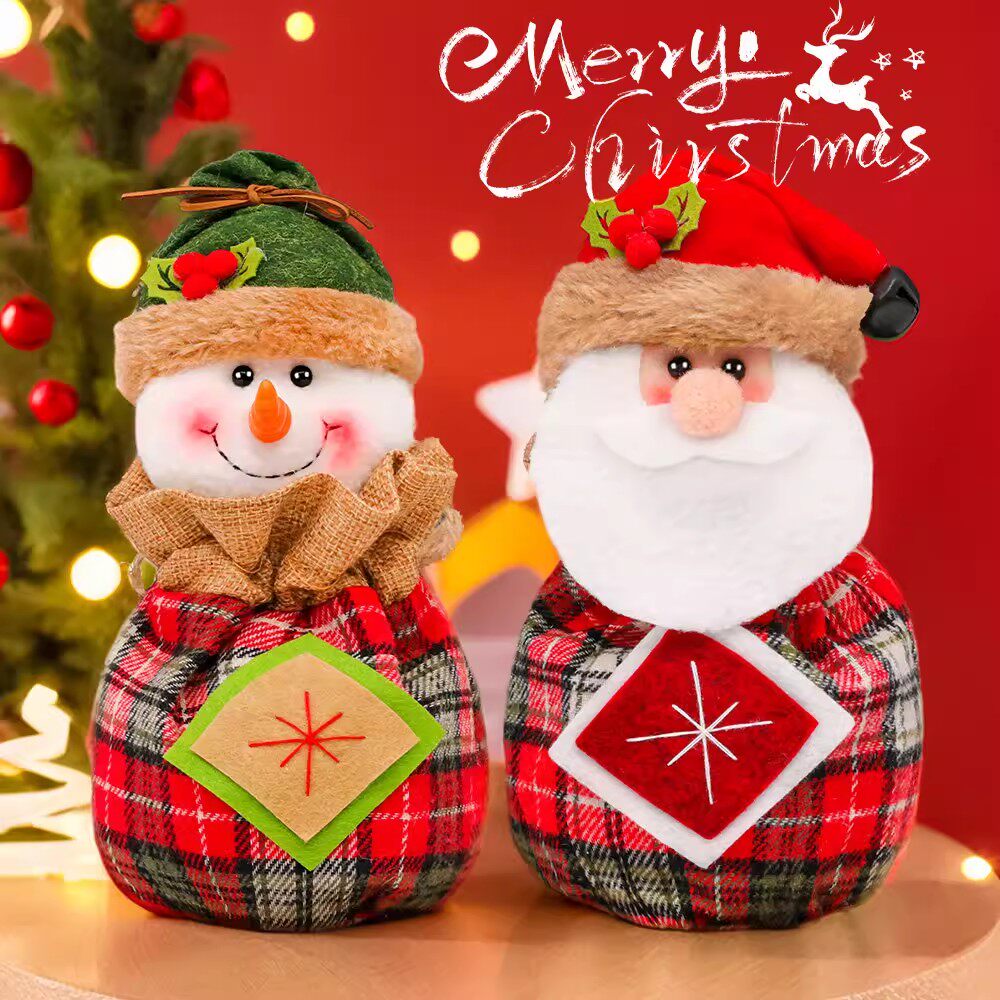 【任选3件包邮】圣诞节平安夜苹果袋送男女朋友礼物袋手提糖果袋