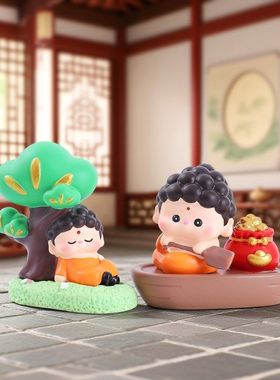 摆件国手办盒诸事桌面装饰风潮