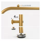 Panpan напольная металлическая одежда для стойки для одежды для спальни для одежды.