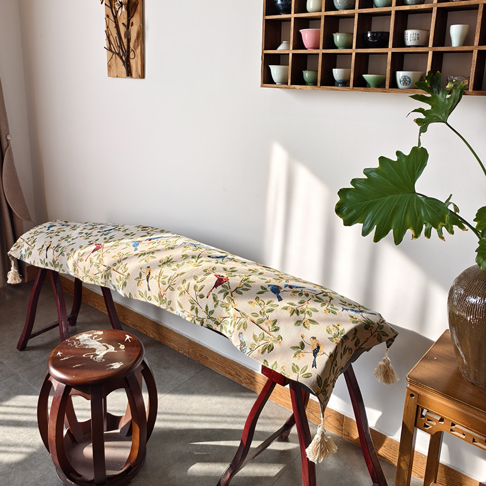 高级【含精致流苏】国风古筝罩防尘罩复古风古筝盖布琴布乐器罩,淘宝优惠券,粉丝福利购,淘宝优惠卷