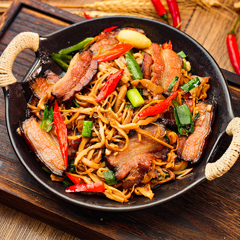 食得迷糯米笋嫩笋尖原味冬笋农家自制竹笋干碳烤烟笋丝新鲜
