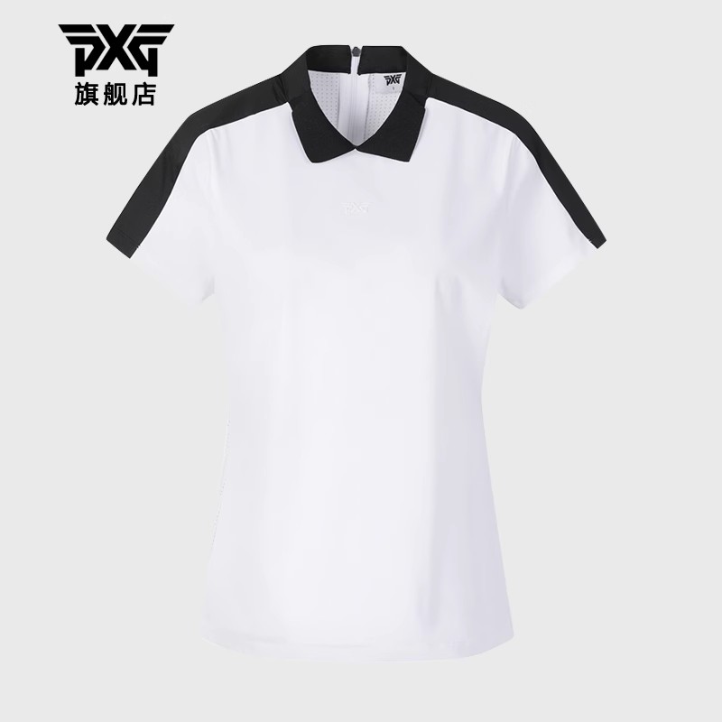 PXG 高尔夫服装女士短袖T恤golf夏季修身上衣透气休闲polo衫 24款 - 图0