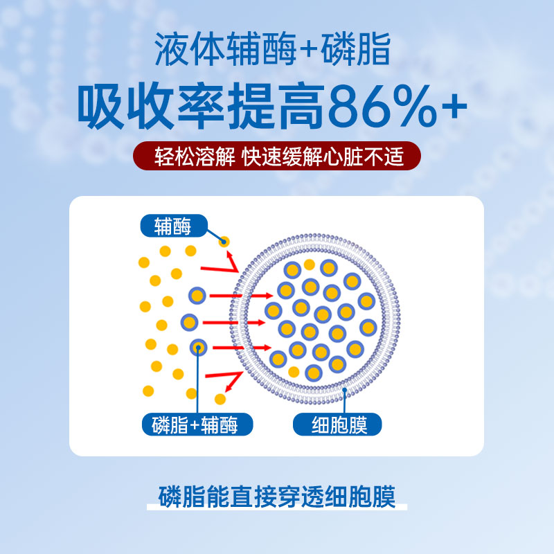 【自营】NYO3诺威佳辅酶Q10素心脏保健Q10软胶囊心肌辅酶周期装 - 图1