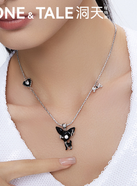 夏之光同款 洞天TONETALE气球狗气哇哇项链珐琅狗狗高级男女可爱