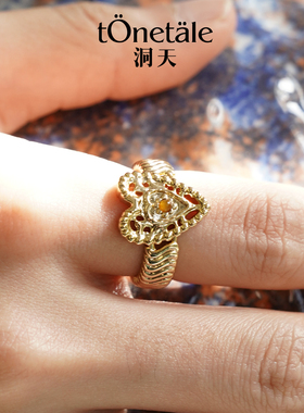 洞天tonetale圣心戒指