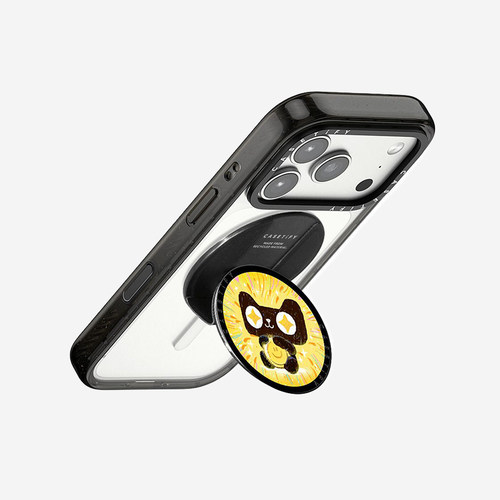 CASETiFY 猫天天 磁吸支架 马上暴富 适用Magsafe黑色手机支架通用 - 图1