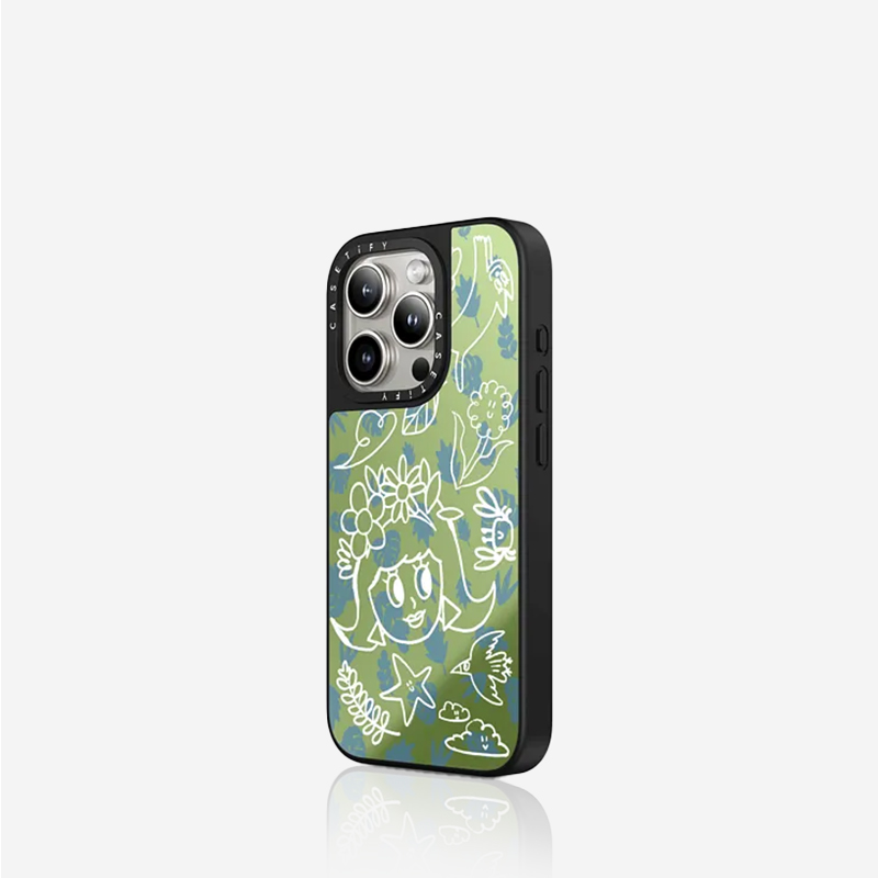 CASETiFY 周雨彤合作系列  春天里 适用于iPhone15/14 Pro/Max手机壳 - 图1