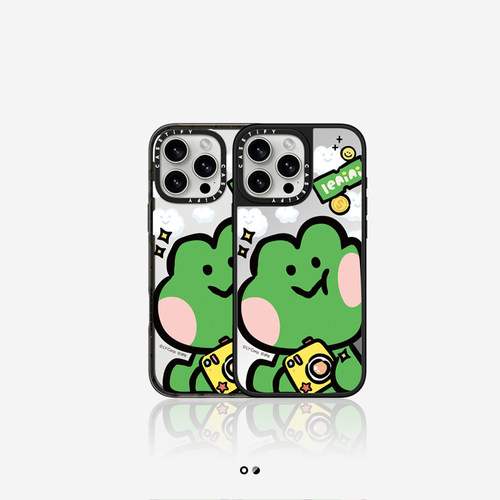 LINE FRIENDS minini x CASETiFY lenini大头贴 适用于苹果iPhone16ProMax/16Pro/15ProMa手机壳 - 图3