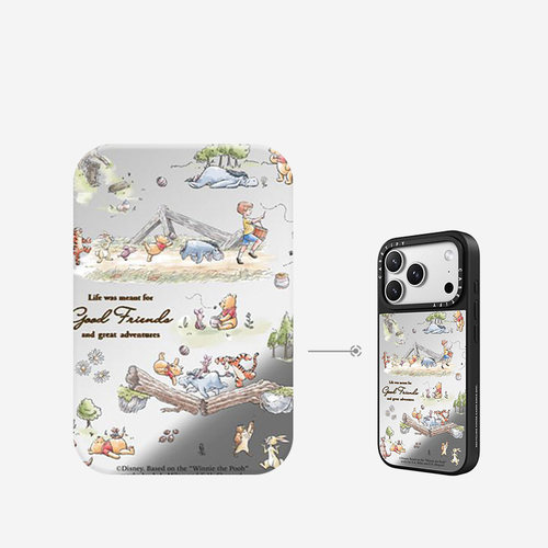 迪士尼小熊维尼 x CASETiFY 联名系列 和好朋友冒险/童话森林/一起探索吧 适用于苹果iPhone17/16系列手机壳 - 图3