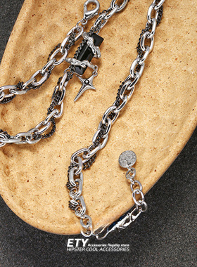 项链简约男士潮牌百搭