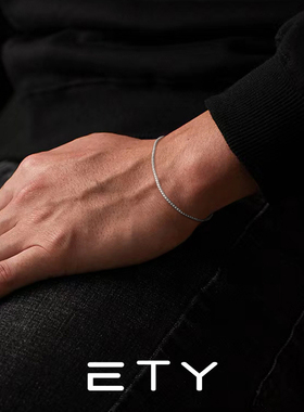 钛钢手链男生蛇骨情侣手饰