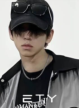 项链男生嘻哈小众美式轻奢